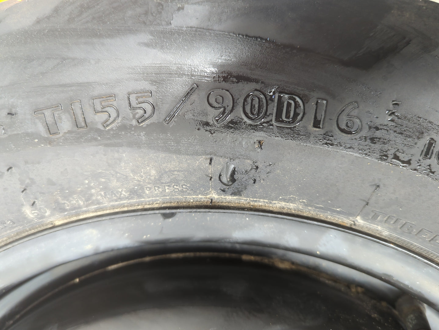 2007 Chrysler Sebring Sebrin Spare Donut Tire Wheel Rim Oem - Oemusedautoparts1.com