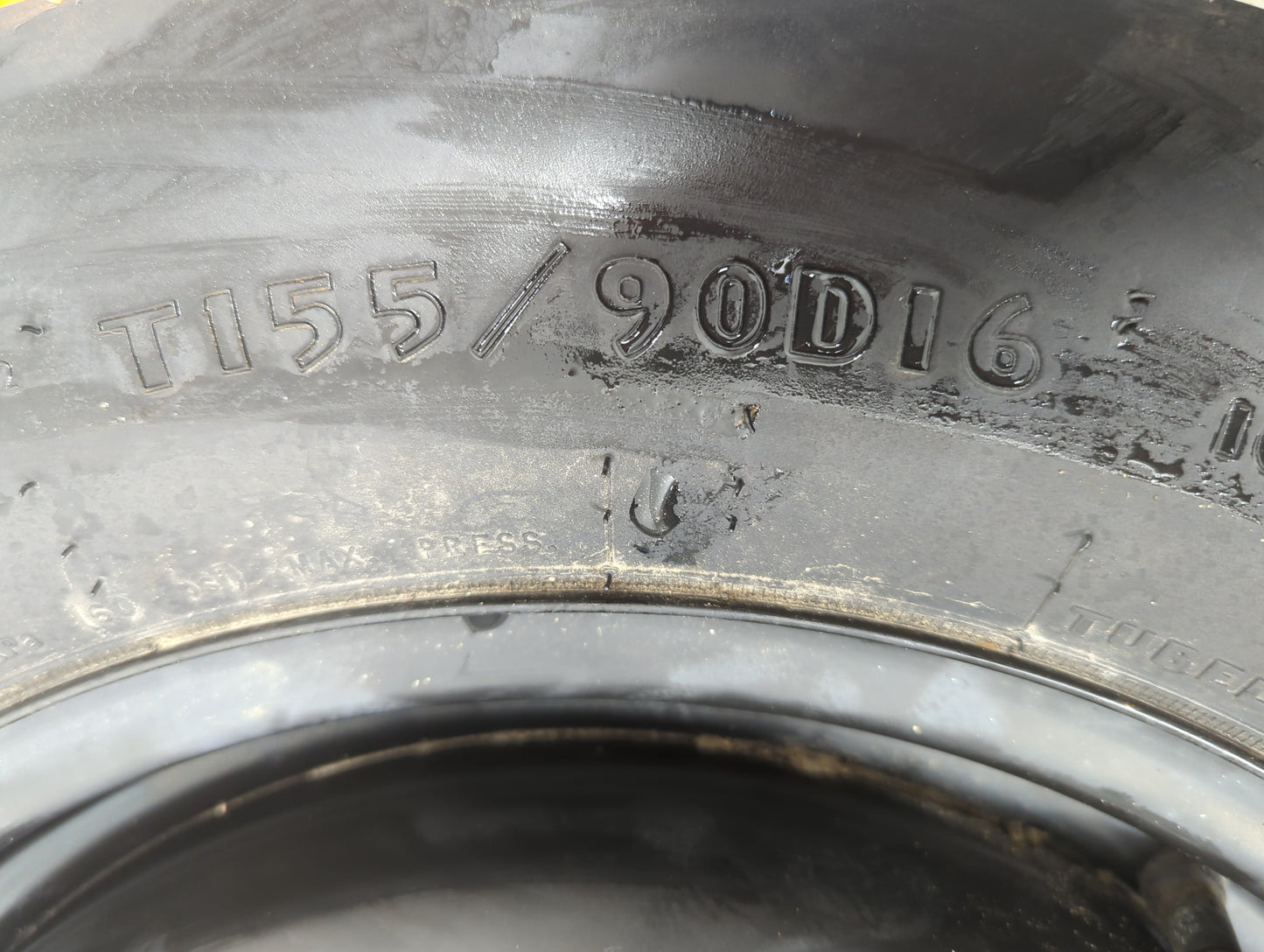 2007 Chrysler Sebring Sebrin Spare Donut Tire Wheel Rim Oem - Oemusedautoparts1.com