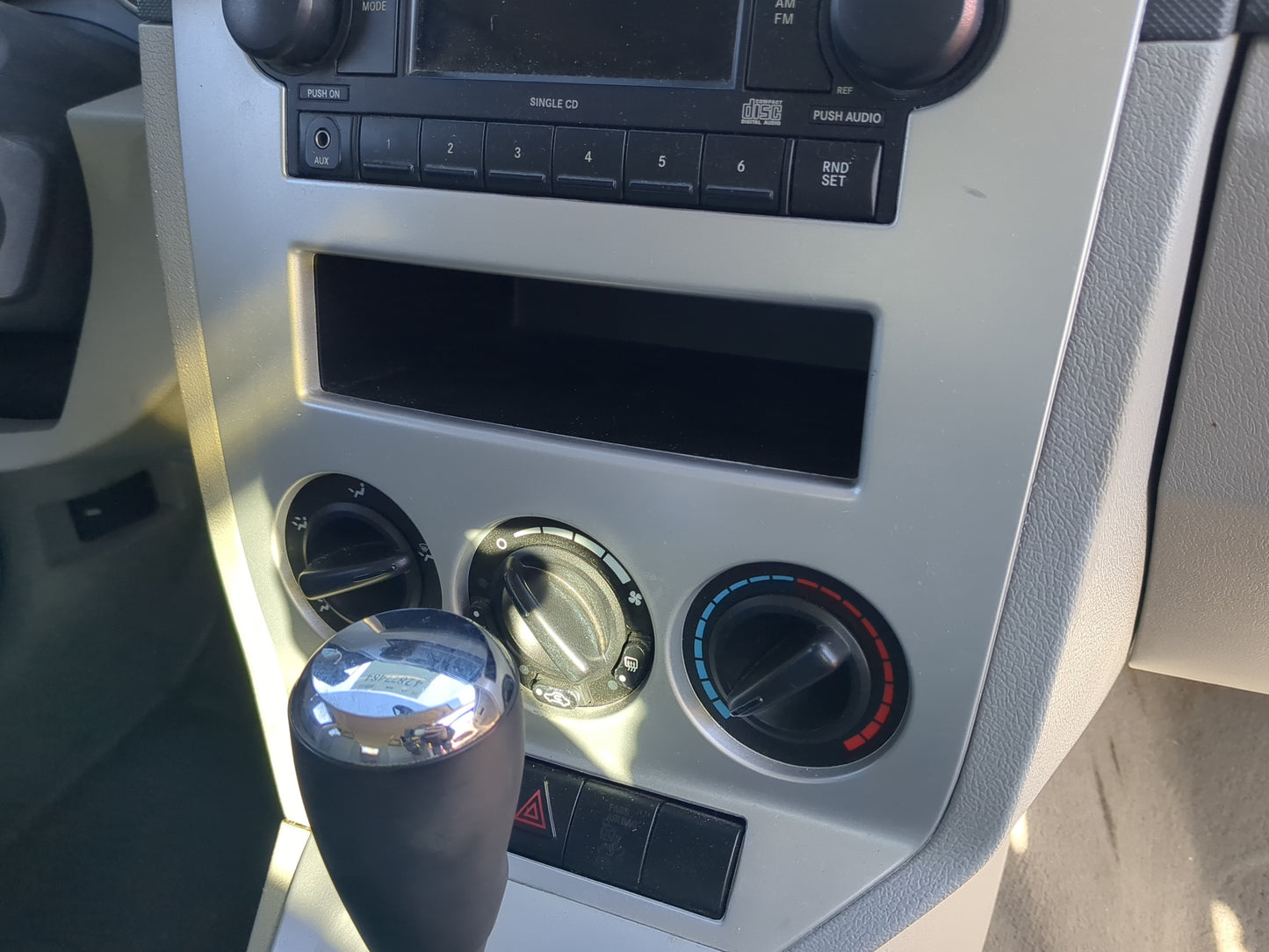 2007-2009 Dodge Caliber Climate Control Module Temperature AC/Heater Replacement Fits Fits 2007 2008 2009 OEM Used Auto Part