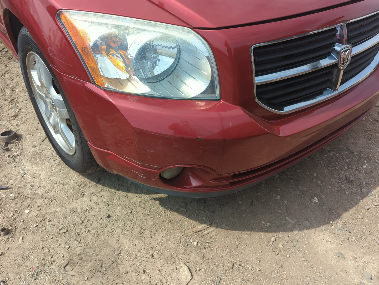 2007-2012 Dodge Caliber Front Bumper - Oem - Oemusedautoparts1.com
