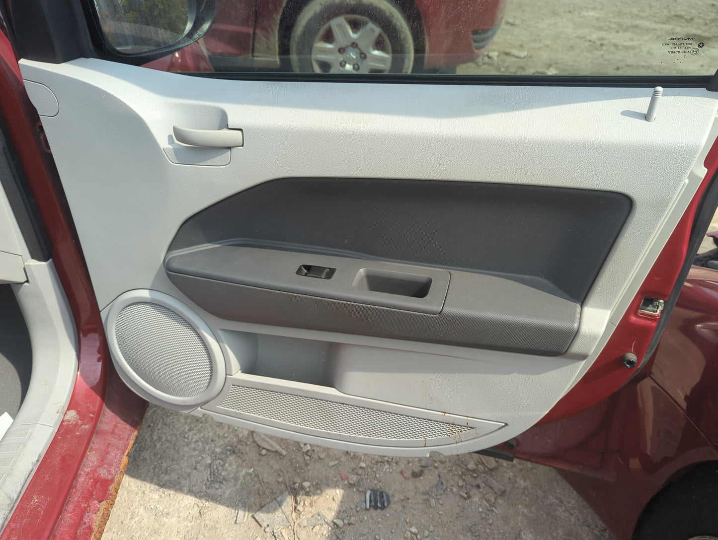 2007 Dodge Caliber Front Right Passenger Interior Door Panel Trim - Oemusedautoparts1.com