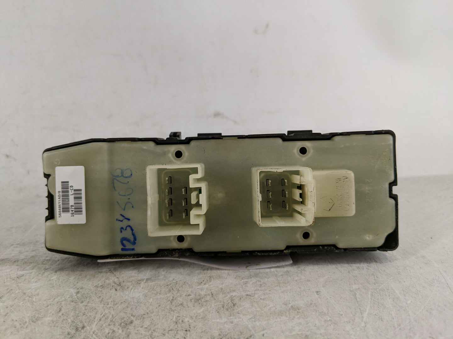 2007-2010 Dodge Caliber Master Power Window Switch Replacement Driver Side Left P/N:56040691AD Fits Fits 2007 2008 2009 2010