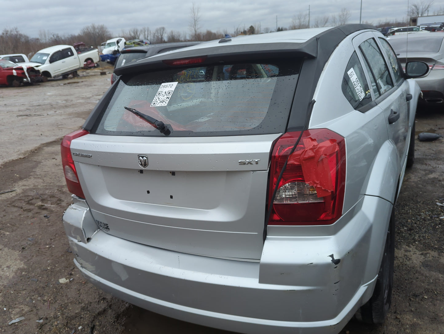 2007-2012 Dodge Caliber Trunk/decklid/hatch/tailgate Oem - Oemusedautoparts1.com