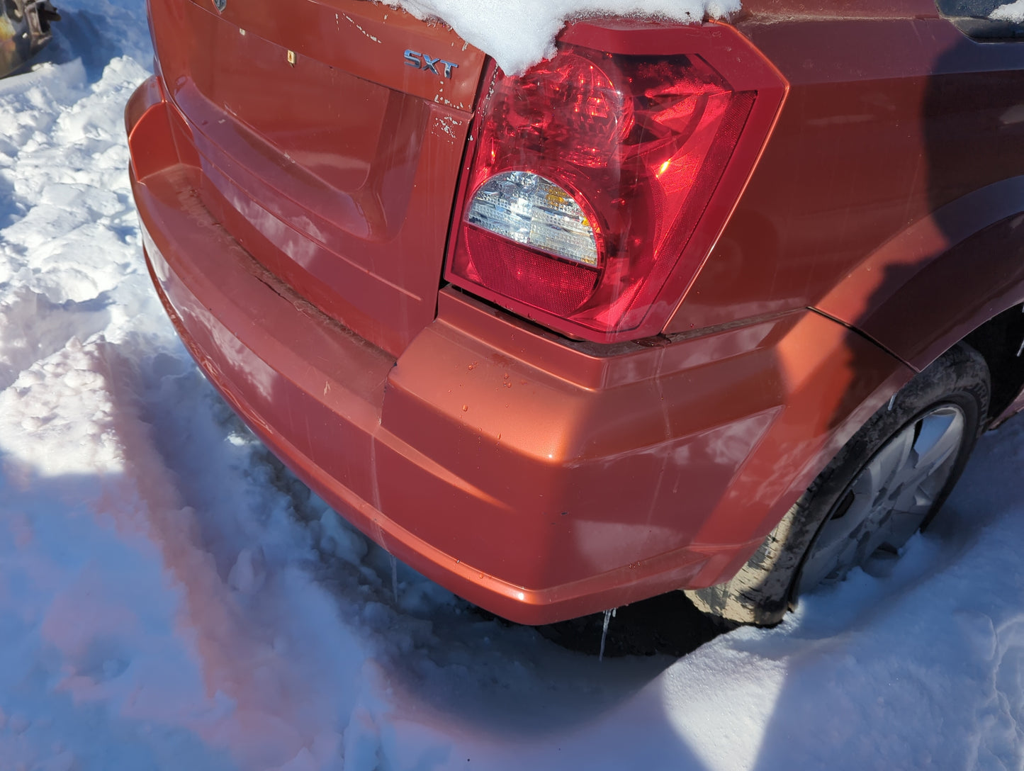 2007-2012 Dodge Caliber Rear Bumper Assembly Oem - Oemusedautoparts1.com