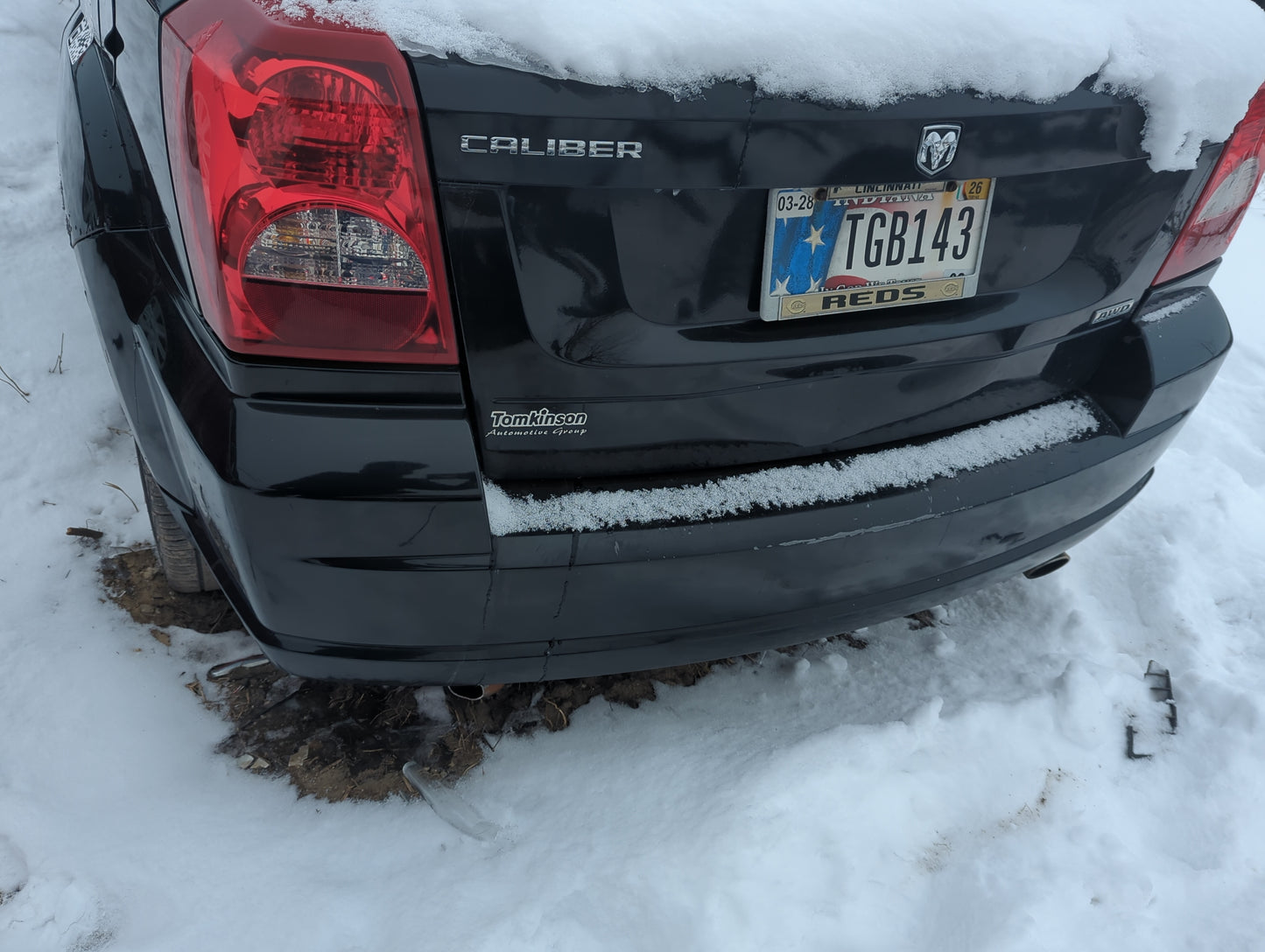 2007-2012 Dodge Caliber Rear Bumper Assembly Oem - Oemusedautoparts1.com