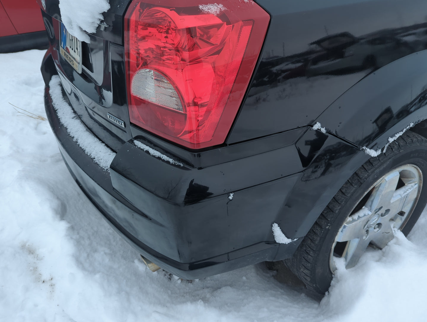 2007-2012 Dodge Caliber Rear Bumper Assembly Oem - Oemusedautoparts1.com