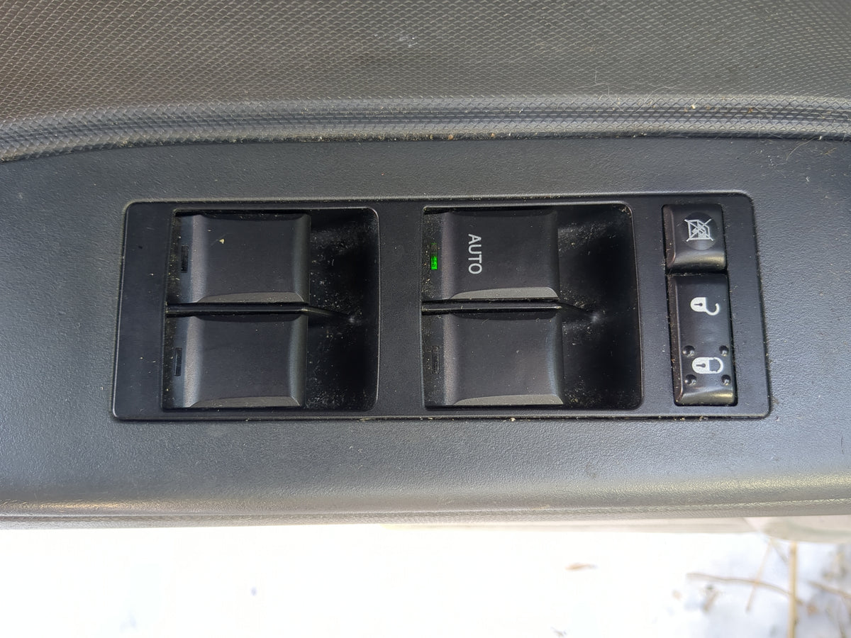 2007-2010 Dodge Caliber Master Power Window Switch Replacement Driver Side Left Fits Fits 2007 2008 2009 2010 OEM Used Auto 