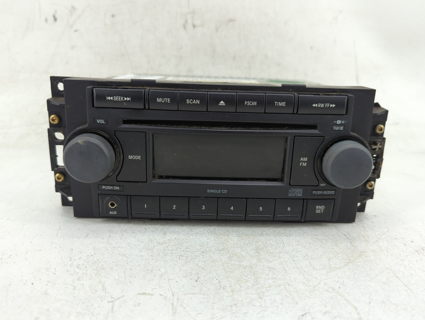 2007-2009 Dodge Caliber Radio AM FM Cd Player Receiver Replacement P/N:P05064173AI Fits Fits 2004 2005 2006 2007 2008 2009 2
