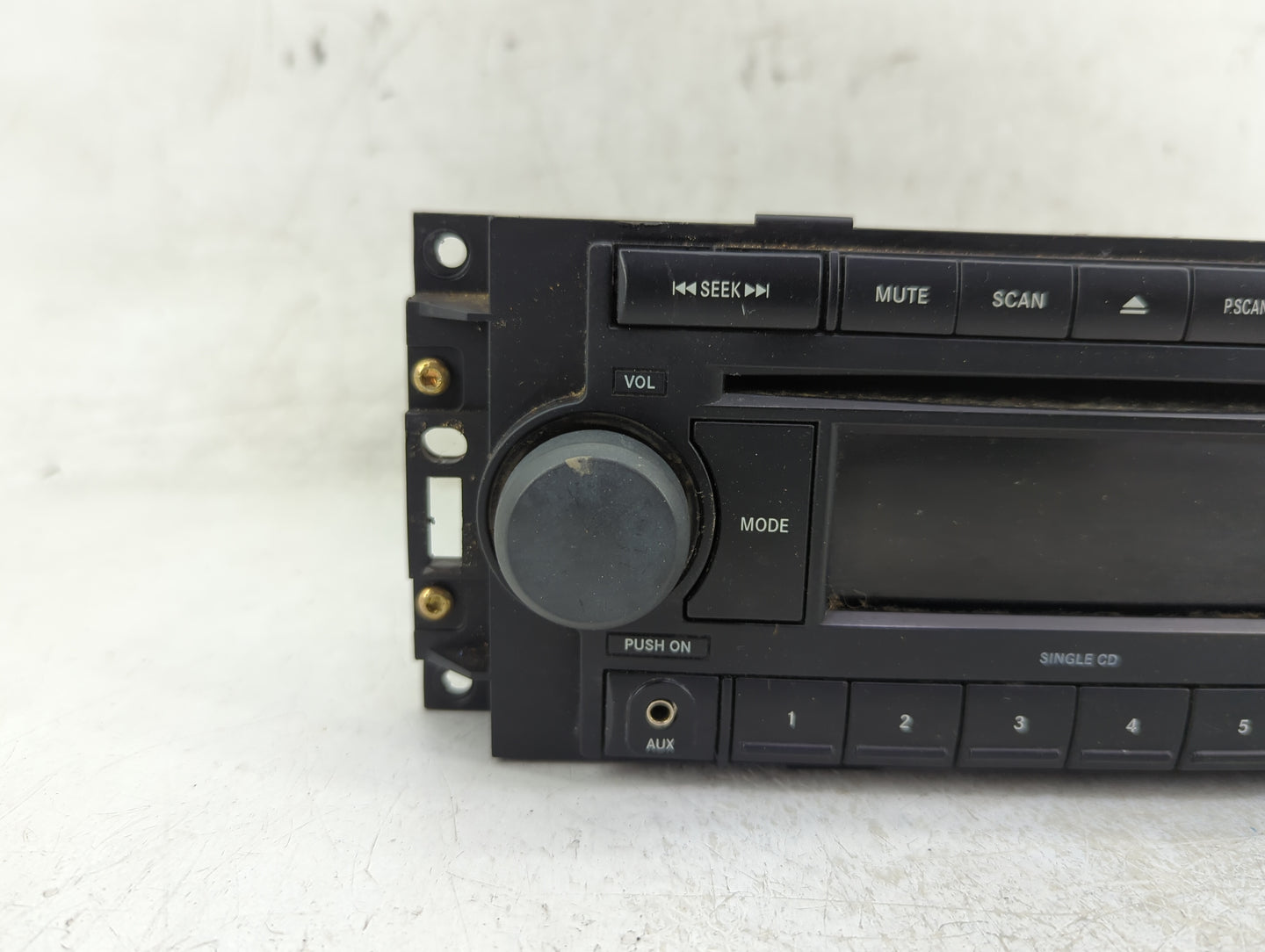 2007-2009 Dodge Caliber Radio AM FM Cd Player Receiver Replacement P/N:P05064173AI Fits Fits 2004 2005 2006 2007 2008 2009 2