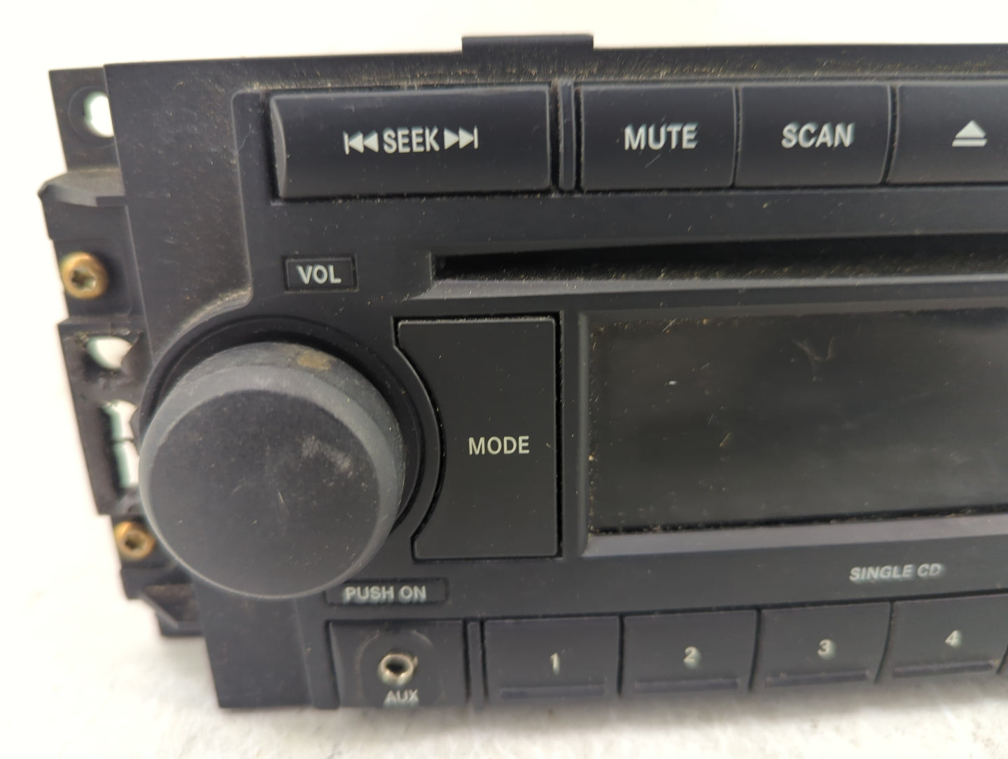 2007-2009 Dodge Caliber Radio AM FM Cd Player Receiver Replacement P/N:P05064173AG Fits Fits 2004 2005 2006 2007 2008 2009 2