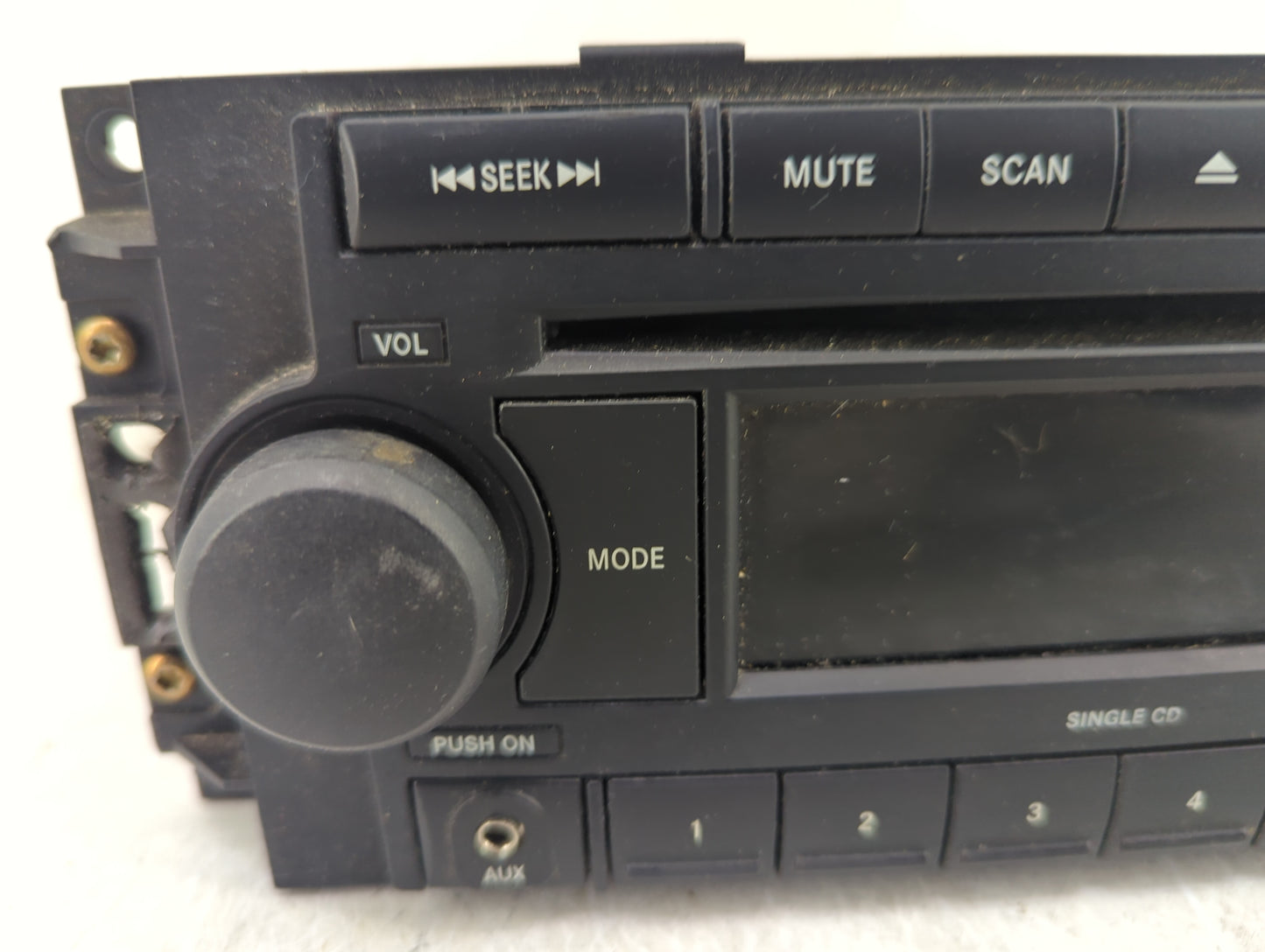 2007-2009 Dodge Caliber Radio AM FM Cd Player Receiver Replacement P/N:P05064173AG Fits Fits 2004 2005 2006 2007 2008 2009 2