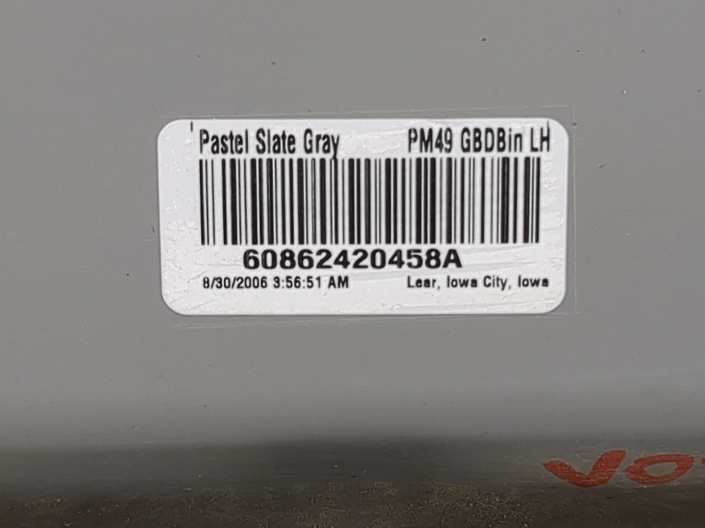 2007 Dodge Caliber Passenger Glove Box Door Storage Compartment 1482821 - Oemusedautoparts1.com