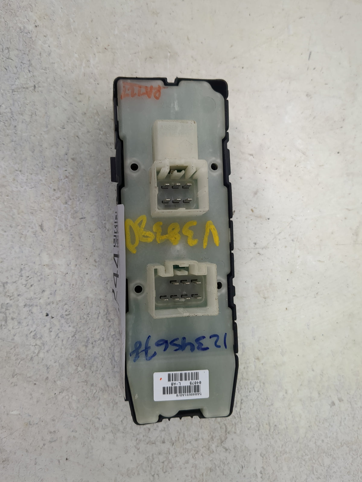 2007-2010 Dodge Caliber Master Power Window Switch Replacement Driver Side Left P/N:56040691AD Fits Fits 2007 2008 2009 2010