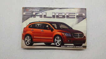 compare product 2007 Dodge Caliber Owners Manual Book Guide OEM Used Auto Parts