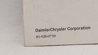 2007 Dodge Caliber Owners Manual Book Guide OEM Used Auto Parts - Oemusedautoparts1.com