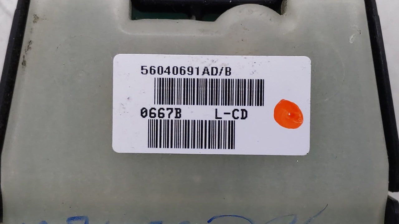 2007-2010 Dodge Caliber Master Power Window Switch Replacement Driver Side Left P/N:56040691AD/B Fits Fits 2007 2008 2009 20