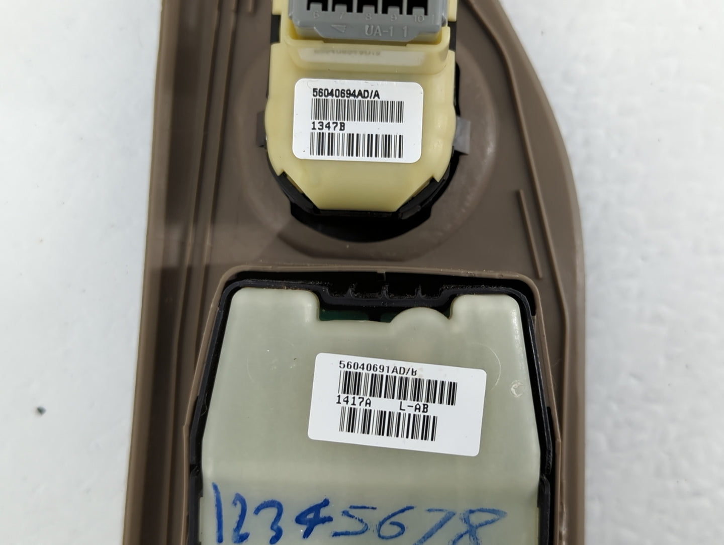 2007-2010 Dodge Caliber Master Power Window Switch Replacement Driver Side Left P/N:56040691AD Fits Fits 2007 2008 2009 2010