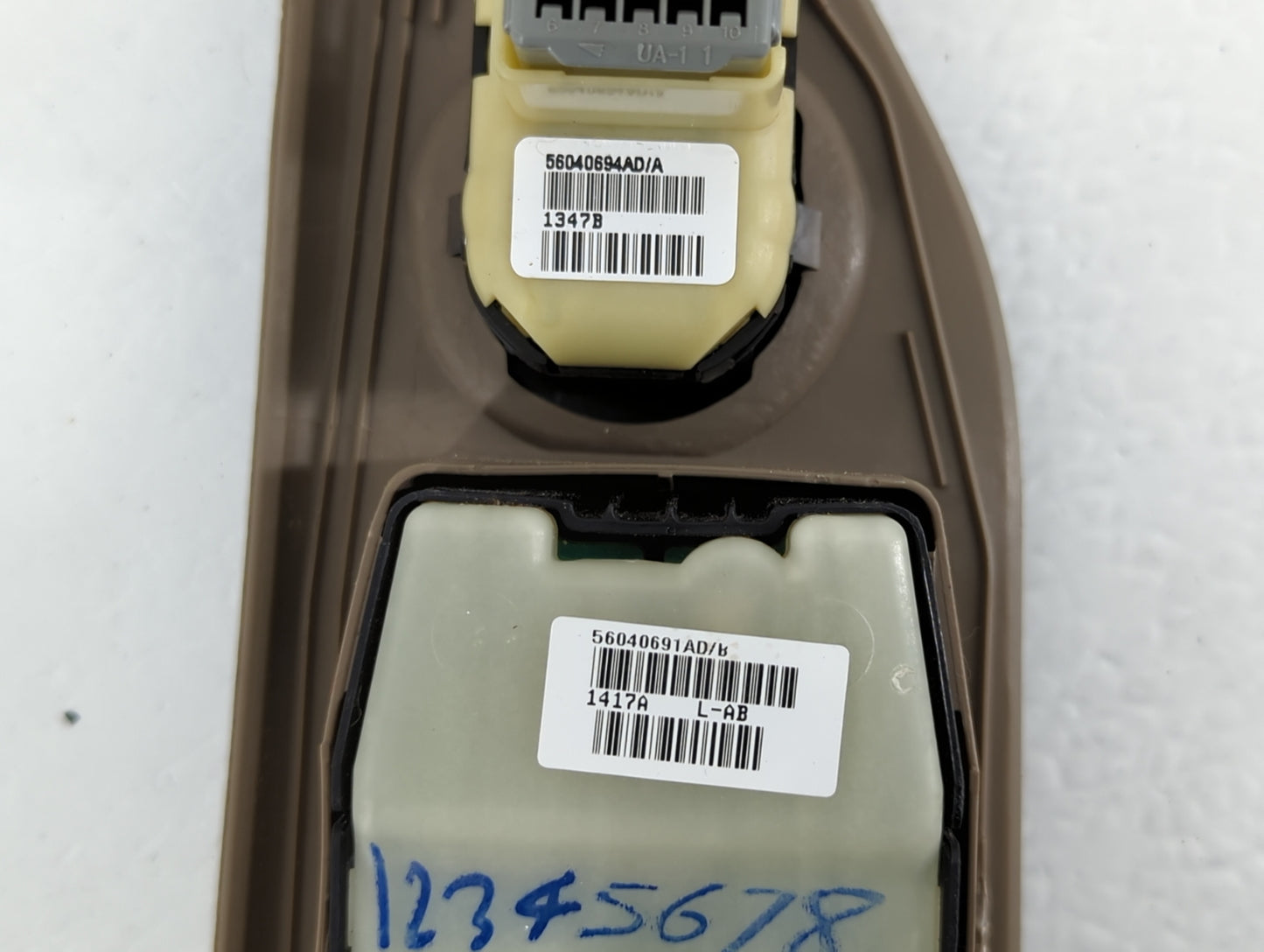 2007-2010 Dodge Caliber Master Power Window Switch Replacement Driver Side Left P/N:56040691AD Fits Fits 2007 2008 2009 2010