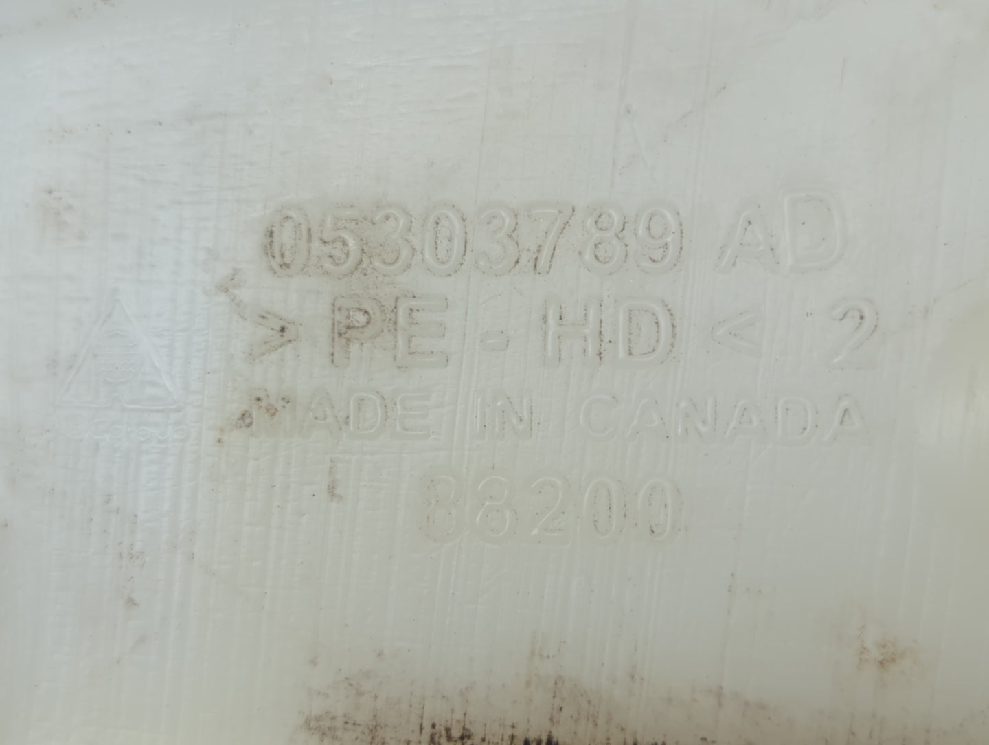 2007-2012 Dodge Caliber Windshield Washer Fluid Reservoir Bottle Oem - Oemusedautoparts1.com