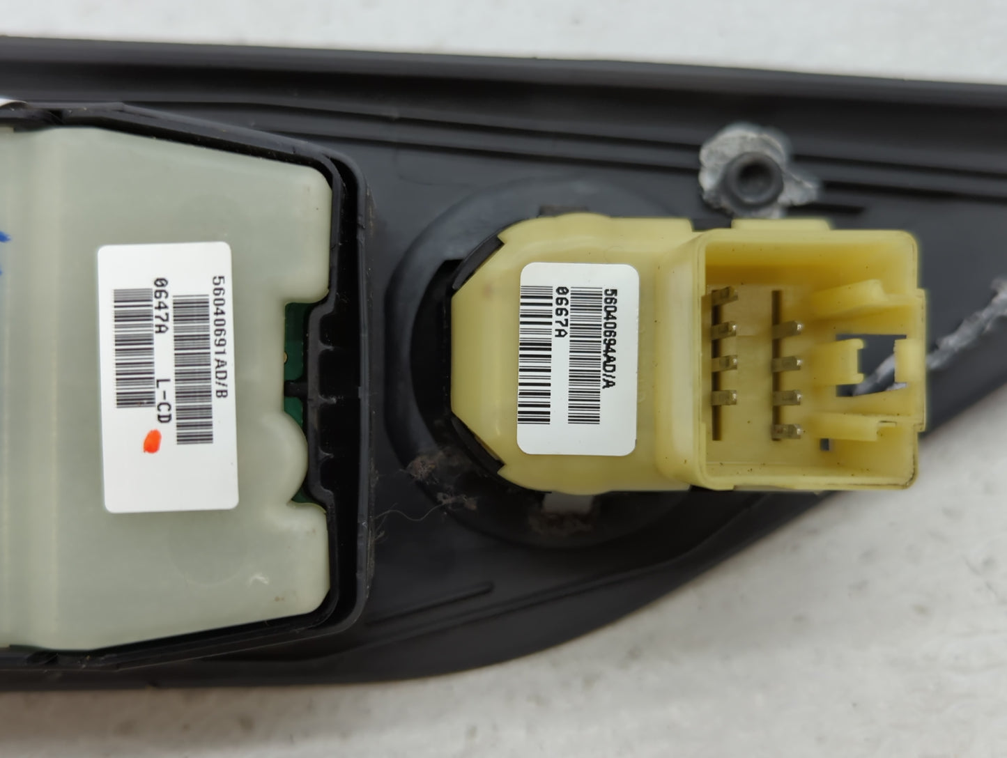 2007-2010 Dodge Caliber Master Power Window Switch Replacement Driver Side Left P/N:56040694AD 56040691AD Fits OEM Used Auto