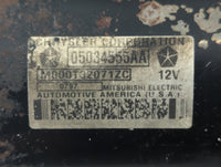2007-2012 Dodge Caliber Car Starter Motor Solenoid OEM P/N:05034555AA M000T32071ZC Fits OEM Used Auto Parts - Oemusedautopar
