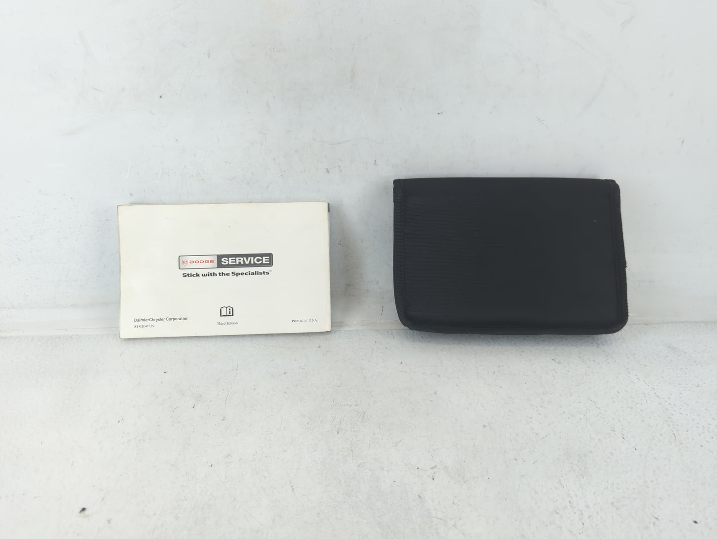 2007 Dodge Caliber Owners Manual Book Guide P/N:81-026-0739 OEM Used Auto Parts - Oemusedautoparts1.com