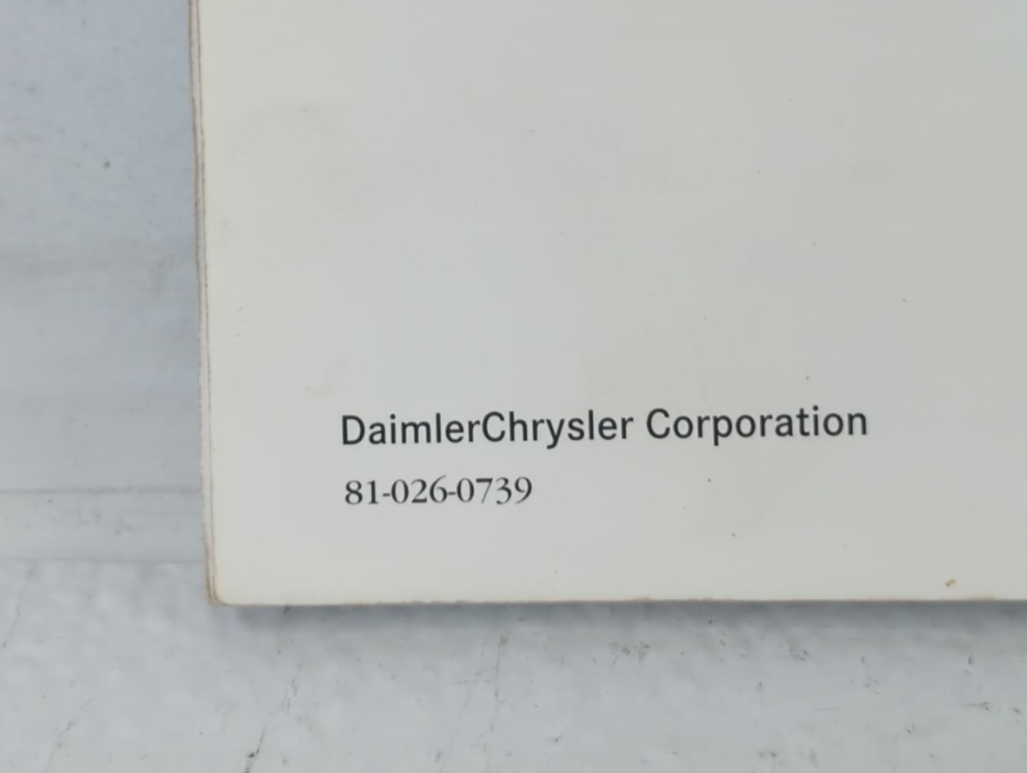2007 Dodge Caliber Owners Manual Book Guide P/N:81-026-0739 OEM Used Auto Parts - Oemusedautoparts1.com