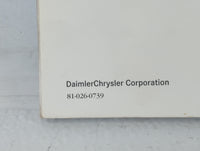2007 Dodge Caliber Owners Manual Book Guide P/N:81-026-0739 OEM Used Auto Parts - Oemusedautoparts1.com