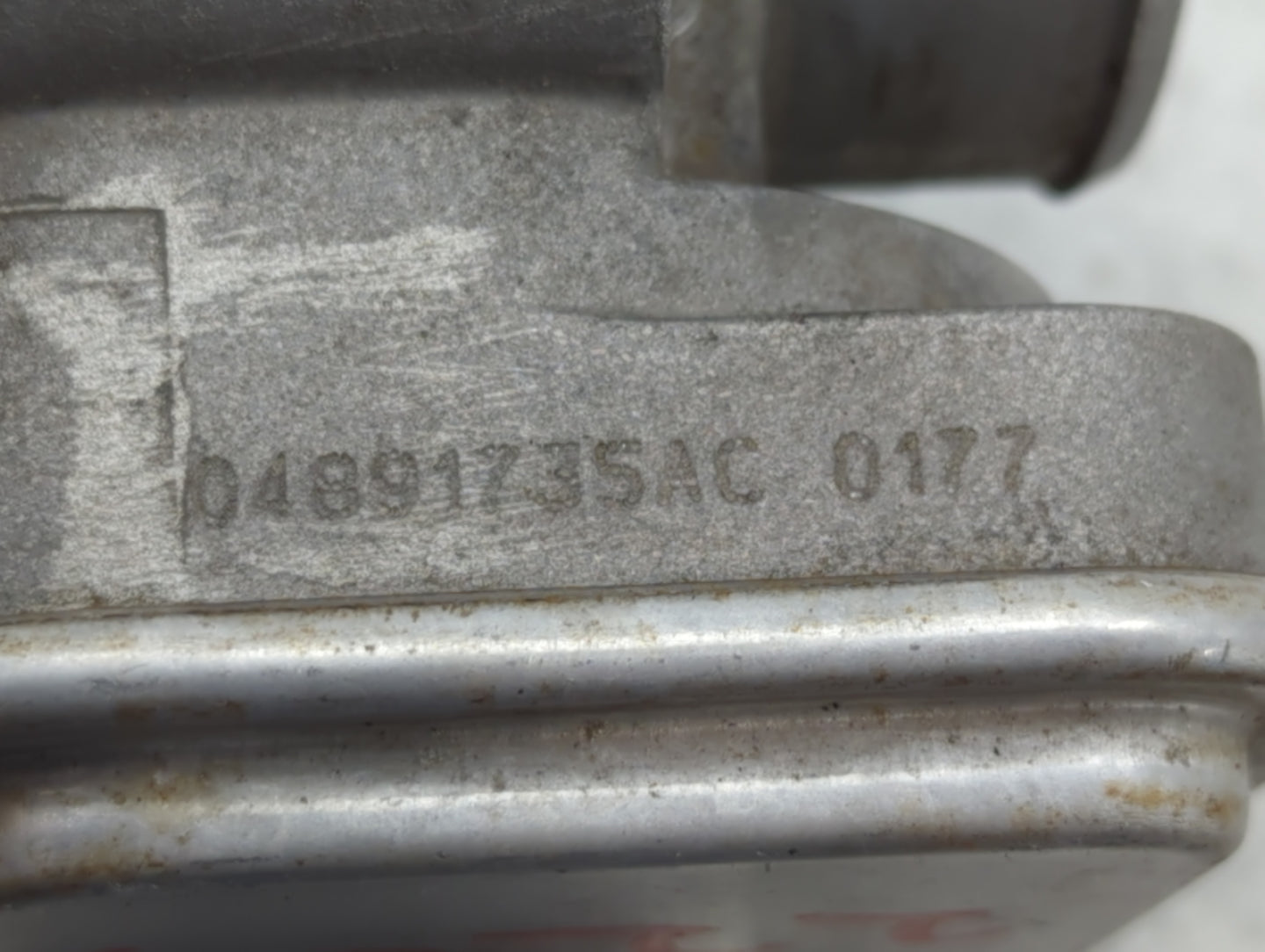 2007 Dodge Caliber Throttle Body P/N:04891735AC Fits OEM Used Auto Parts - Oemusedautoparts1.com