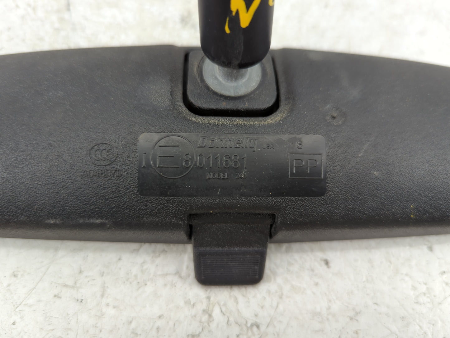 2007 Dodge Caliber Interior Rear View Mirror Replacement OEM Fits OEM Used Auto Parts - Oemusedautoparts1.com