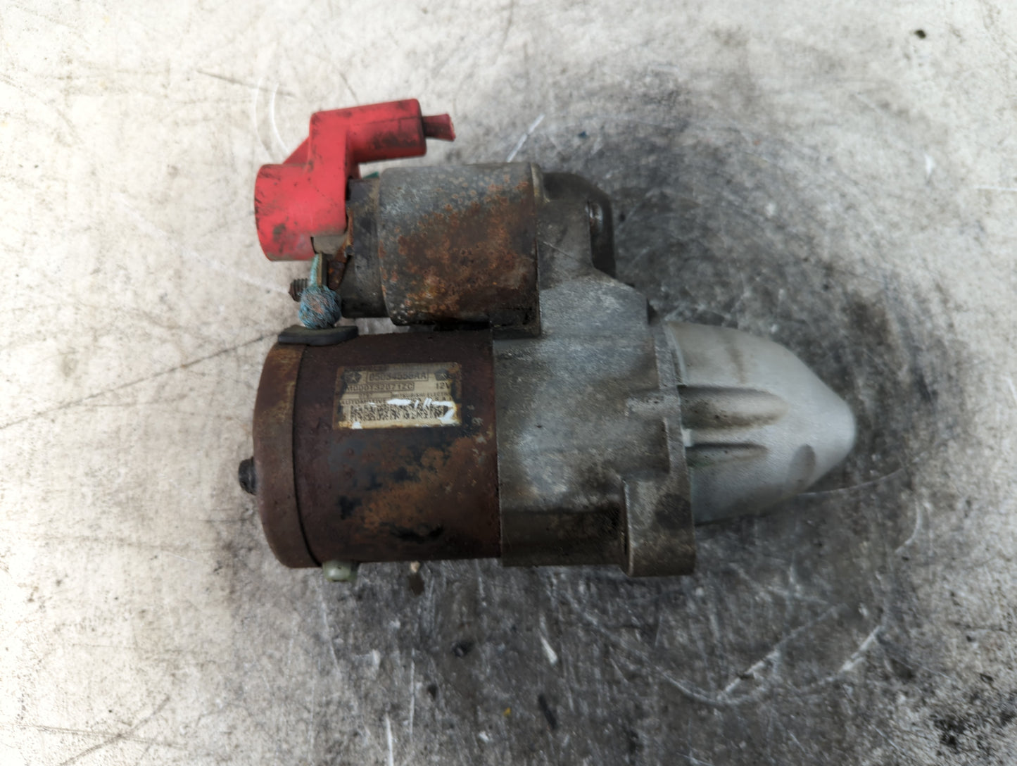 2007-2012 Dodge Caliber Car Starter Motor Solenoid OEM P/N:M000T32071ZC 05034555AA Fits OEM Used Auto Parts - Oemusedautopar