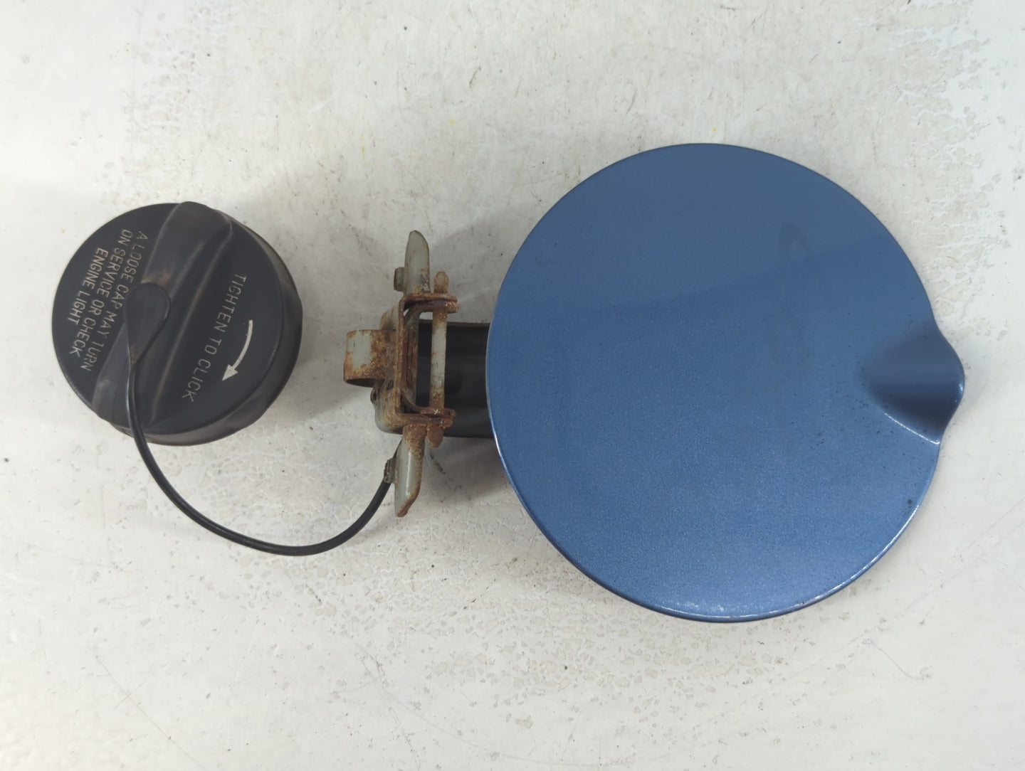 2007 Dodge Caliber Fuel Tank Door Lid Gas Tank Blue - Oemusedautoparts1.com