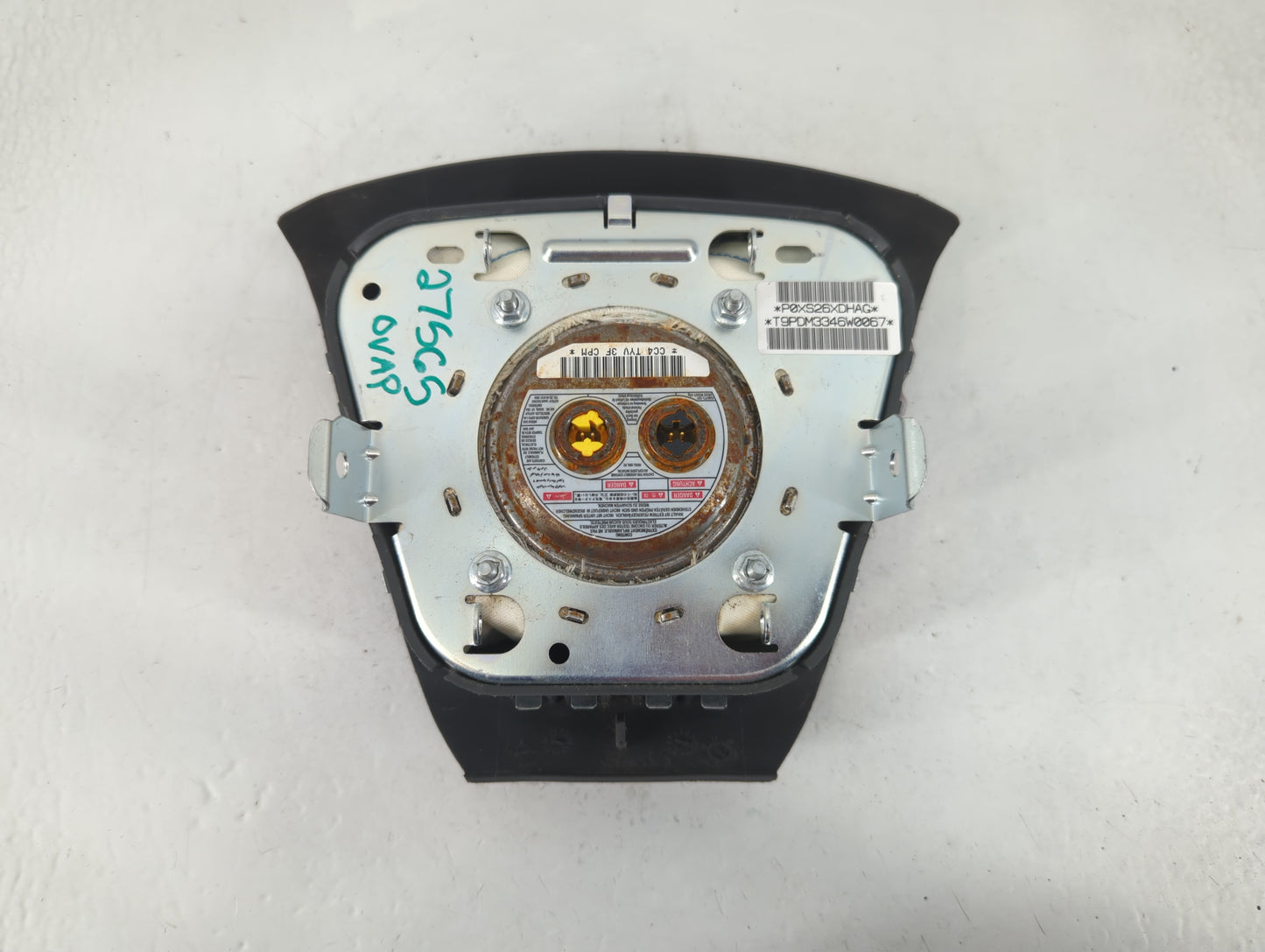 2007-2009 Dodge Caliber Air Bag Driver Left Steering Wheel Mounted Fits Fits 2007 2008 2009 OEM Used Auto Parts - Oemusedaut