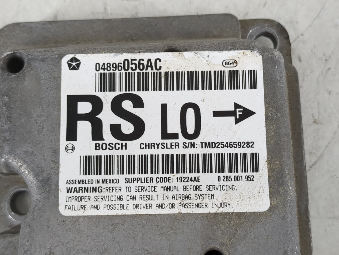 2006-2007 Dodge Caravan Body Control Module Bcm Inner Cabin Fuse Box - Oemusedautoparts1.com