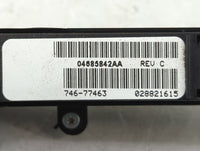 2007 Dodge Caravan Hazard Switch 028821615|746-77463 |04685842aa - Oemusedautoparts1.com
