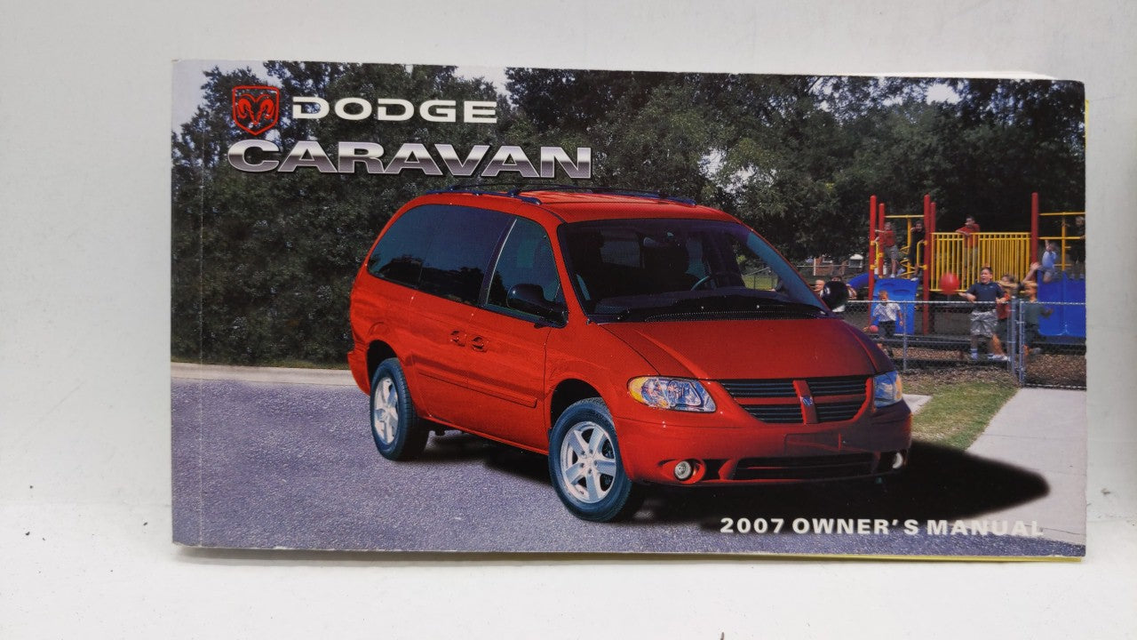 2007 Dodge Caravan Owners Manual Book Guide OEM Used Auto Parts - Oemusedautoparts1.com