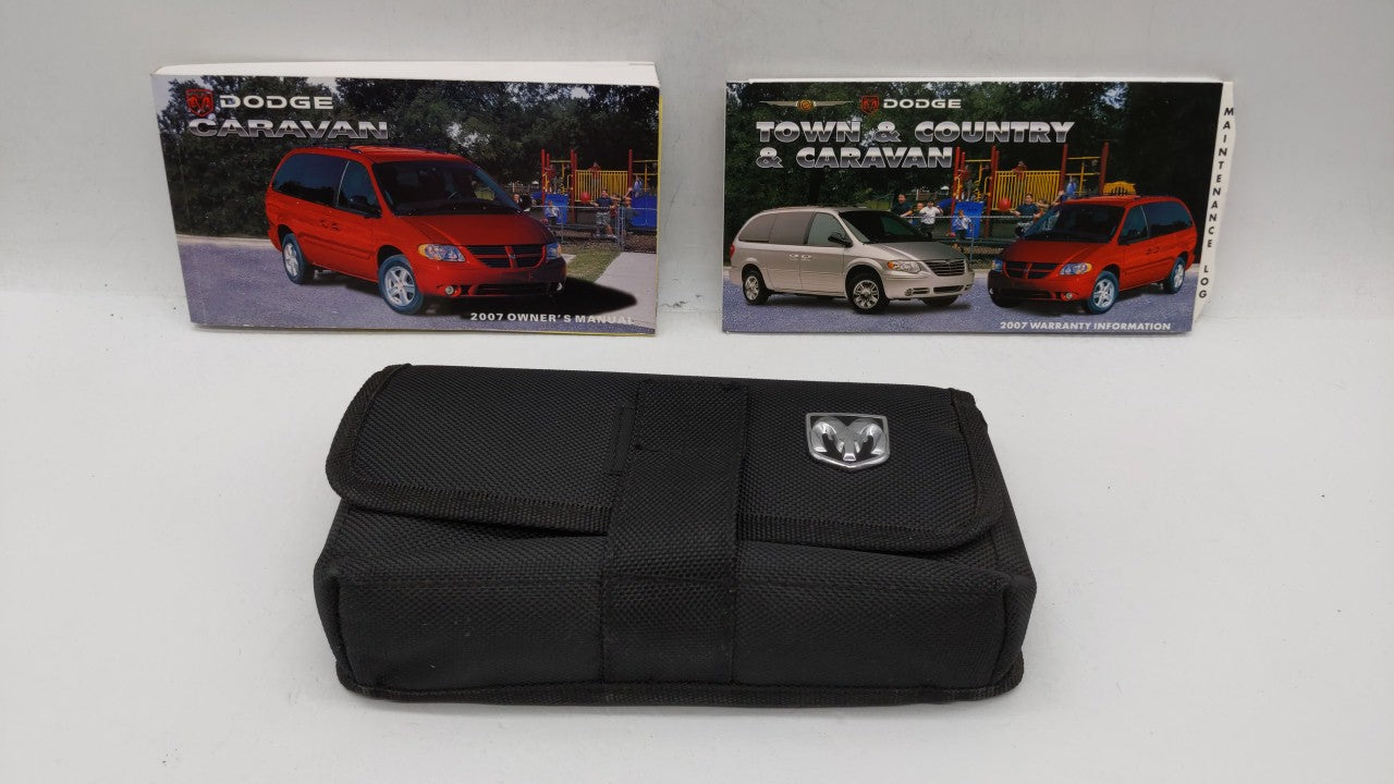 2007 Dodge Caravan Owners Manual Book Guide OEM Used Auto Parts - Oemusedautoparts1.com