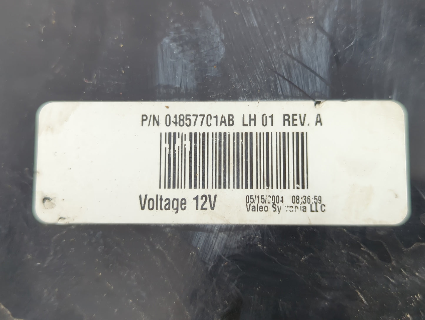 2001-2007 Dodge Caravan Driver Left Oem Head Light Headlight Lamp - Oemusedautoparts1.com