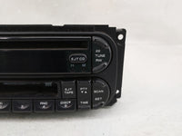 2002-2007 Dodge Caravan Radio AM FM Cd Player Receiver Replacement Fits Fits 2002 2003 2004 2005 2006 2007 OEM Used Auto Par