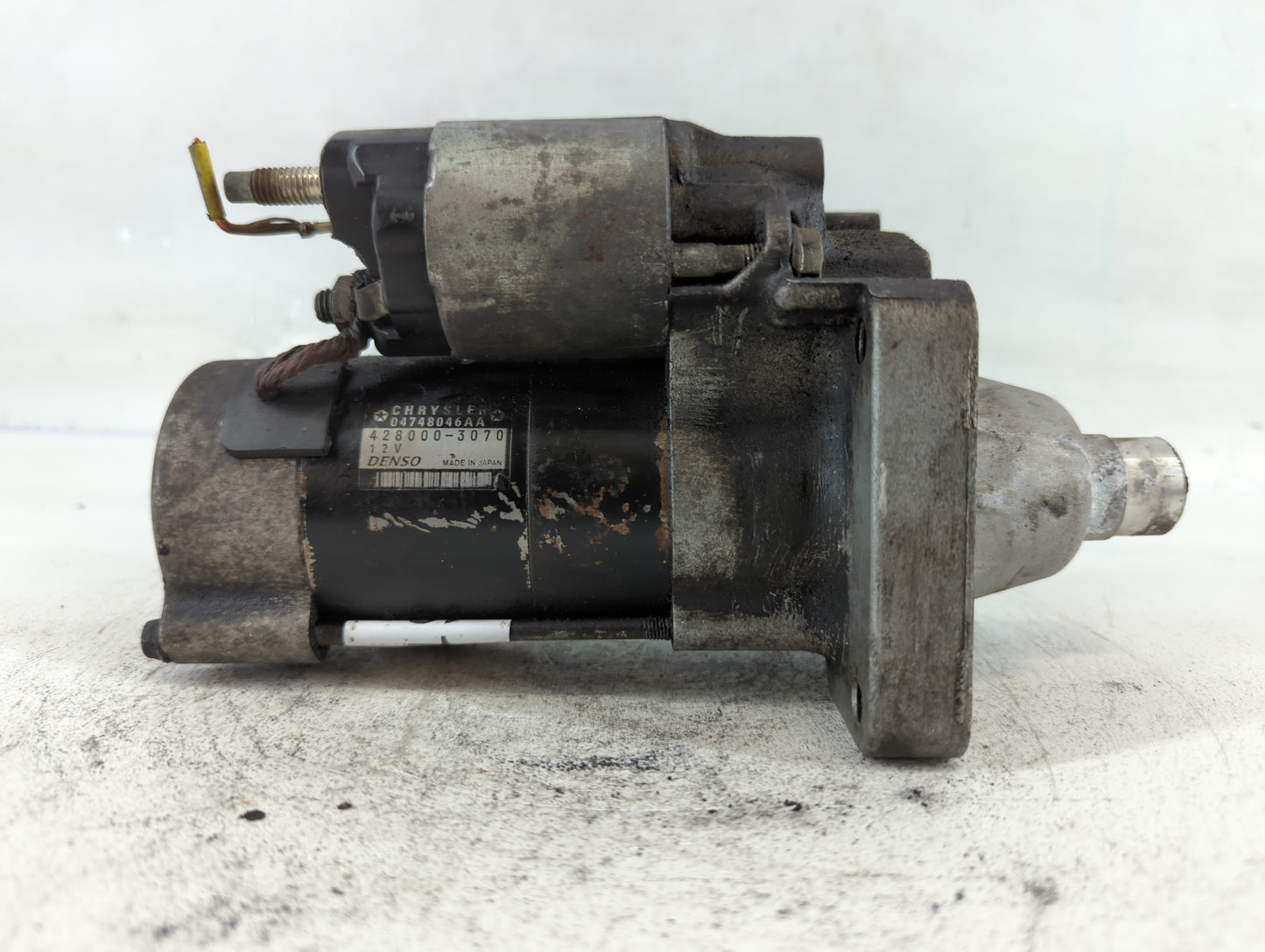 2006-2007 Dodge Caravan Car Starter Motor Solenoid OEM P/N:428000-3070 Fits Fits 2006 2007 2008 2009 2010 OEM Used Auto Part