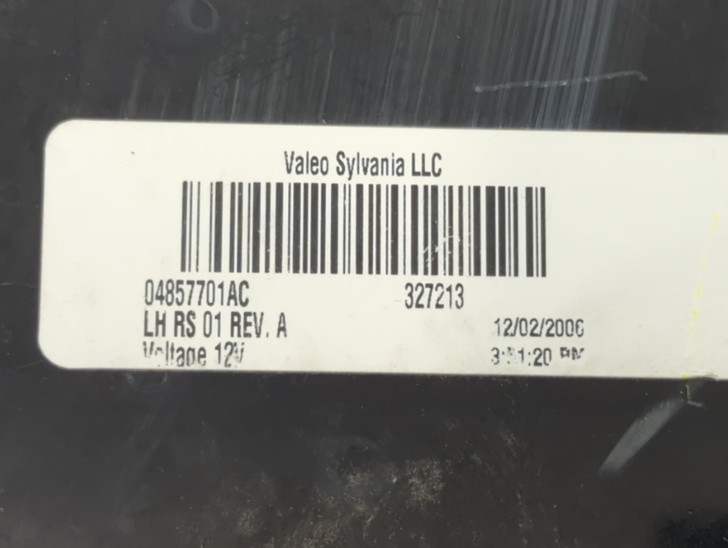 2001-2007 Dodge Caravan Driver Left Oem Head Light Headlight Lamp - Oemusedautoparts1.com