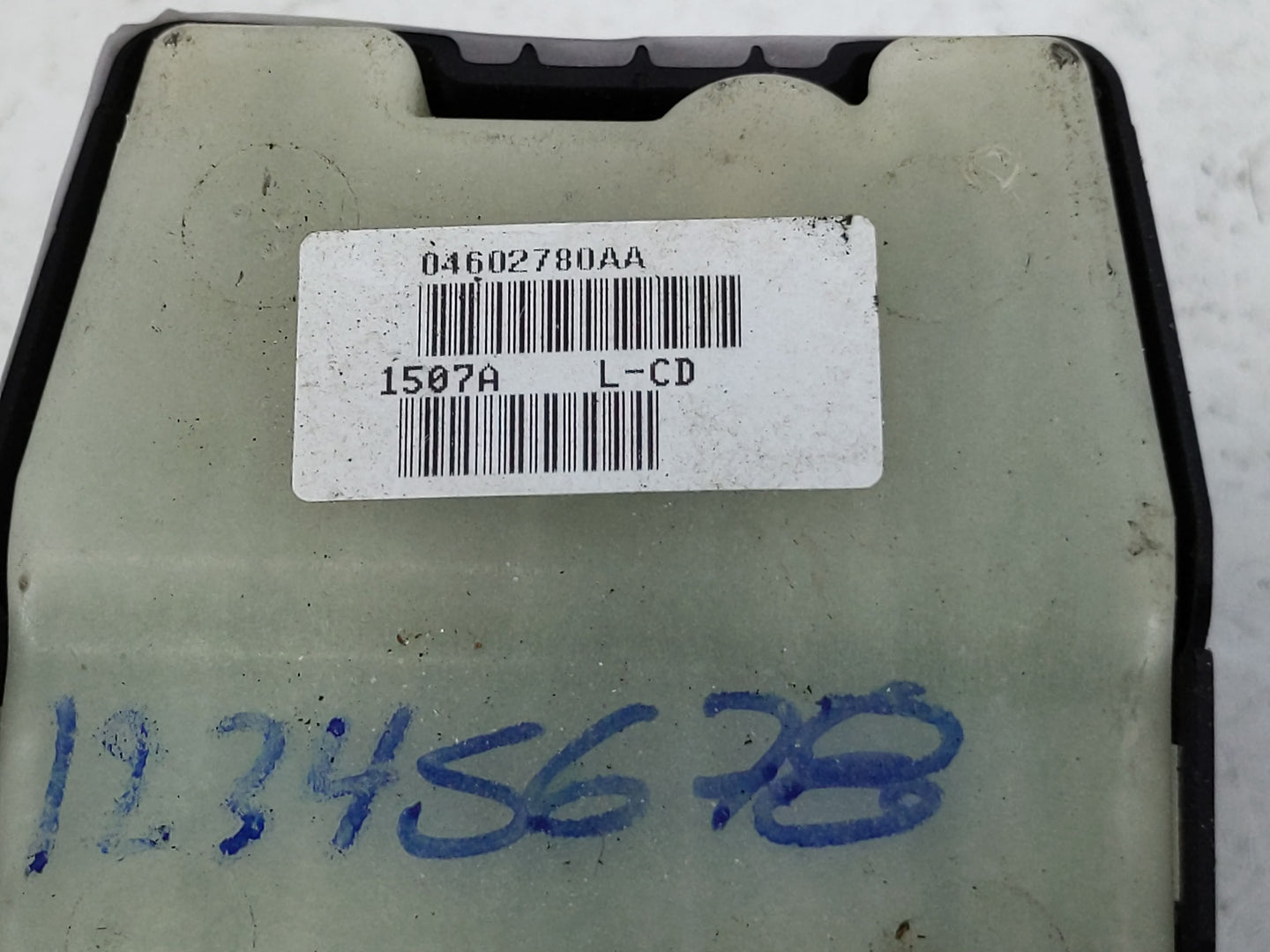 2006-2010 Dodge Charger Master Power Window Switch Replacement Driver Side Left P/N:04602780AA Fits OEM Used Auto Parts - Oe