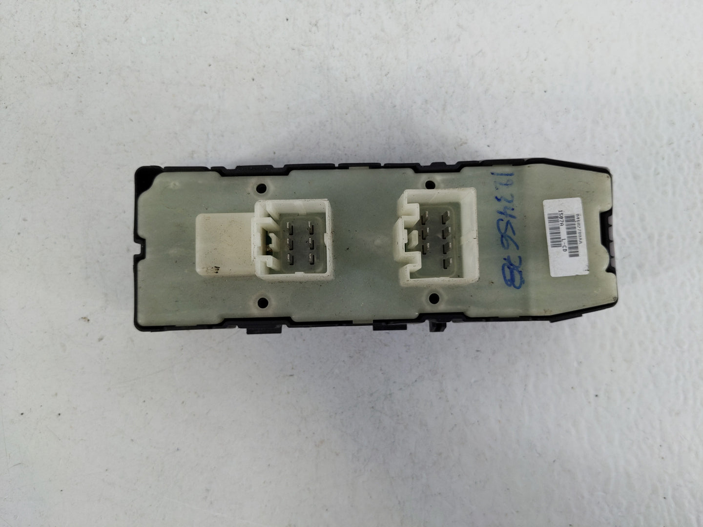 2006-2010 Dodge Charger Master Power Window Switch Replacement Driver Side Left P/N:04602780AA Fits OEM Used Auto Parts - Oe