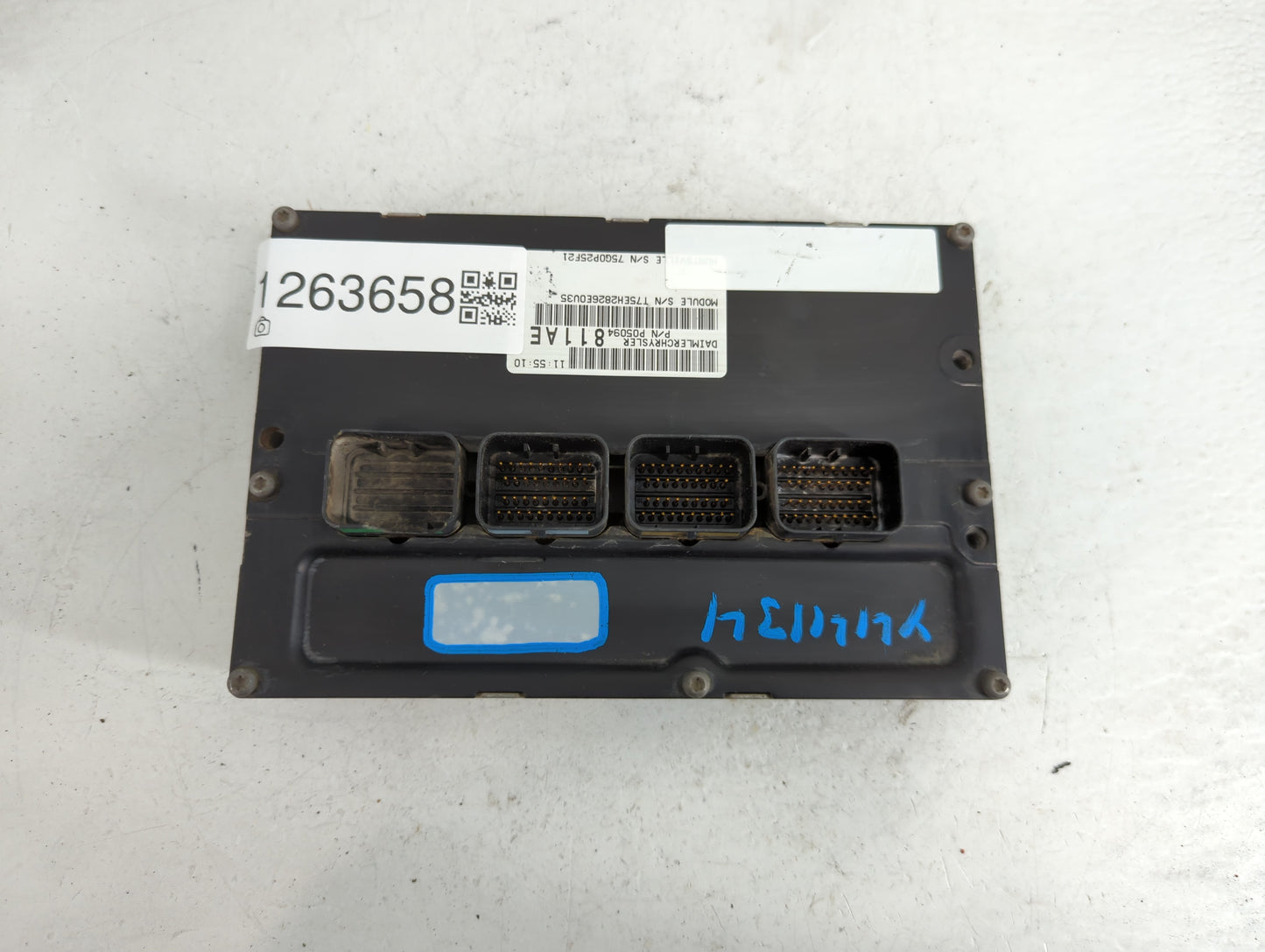 2007 Dodge Charger PCM Engine Control Computer ECU ECM PCU OEM P/N:P05094811AE Fits OEM Used Auto Parts - Oemusedautoparts1.