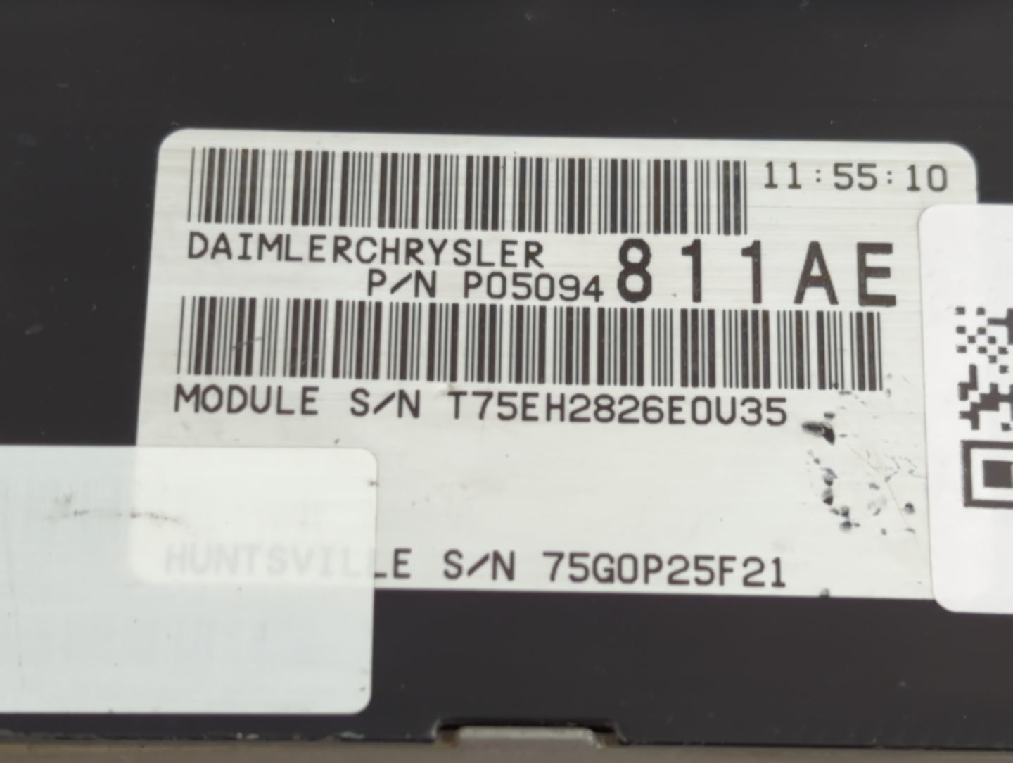 2007 Dodge Charger PCM Engine Control Computer ECU ECM PCU OEM P/N:P05094811AE Fits OEM Used Auto Parts - Oemusedautoparts1.