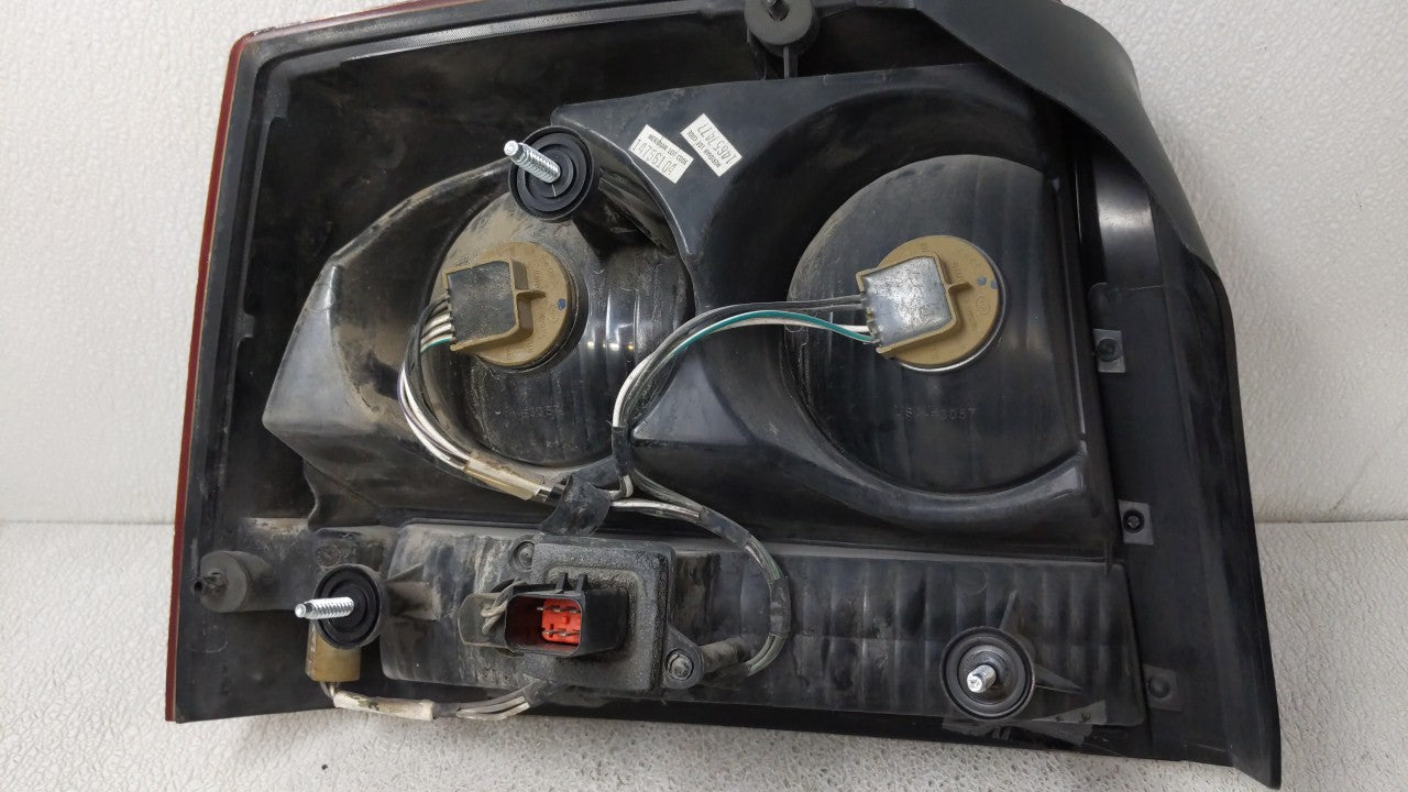 2006-2008 Dodge Charger Tail Light Assembly Passenger Right OEM Fits Fits 2006 2007 2008 OEM Used Auto Parts - Oemusedautopa