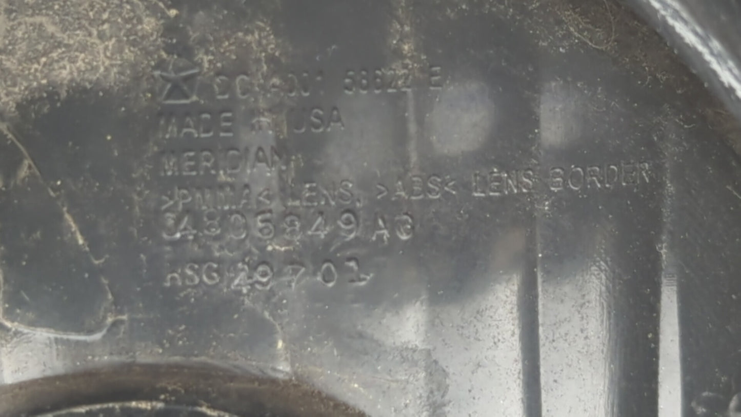 2006-2008 Dodge Charger Tail Light Assembly Driver Left OEM P/N:04805849AD 04805849AB Fits Fits 2006 2007 2008 OEM Used Auto