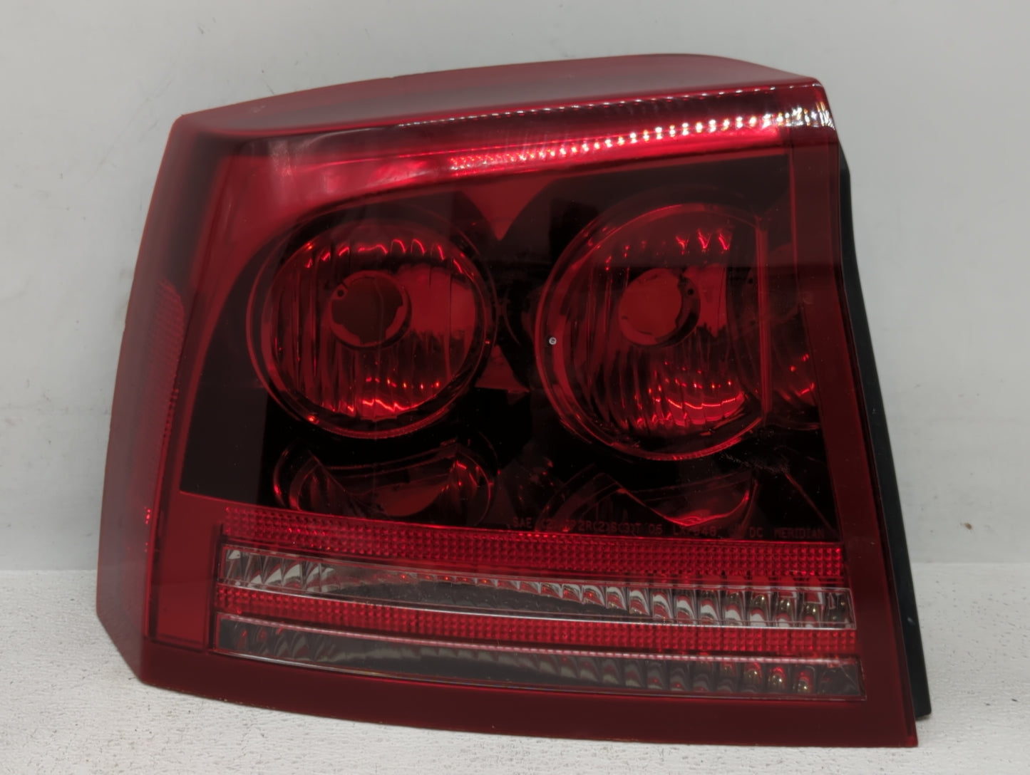 2006-2008 Dodge Charger Tail Light Assembly Driver Left OEM P/N:04805849AD 04805849AB Fits Fits 2006 2007 2008 OEM Used Auto