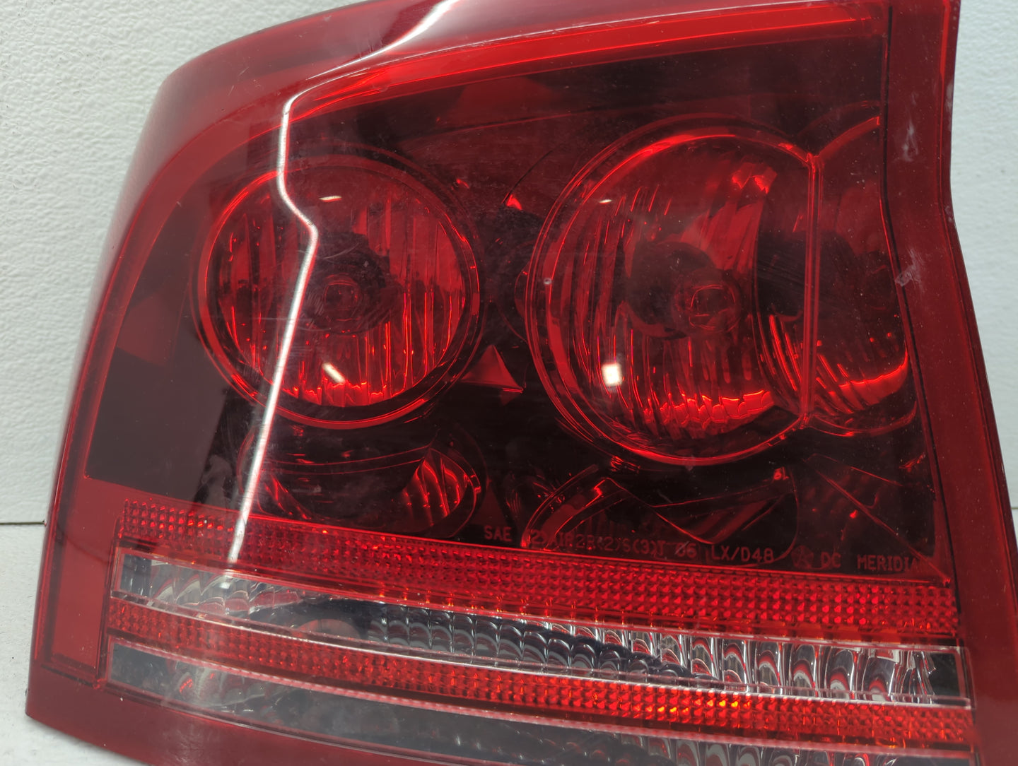 2006-2008 Dodge Charger Tail Light Assembly Passenger Right OEM P/N:04805848AC 04805848AD Fits Fits 2006 2007 2008 OEM Used 