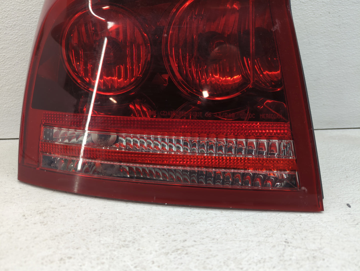 2006-2008 Dodge Charger Tail Light Assembly Passenger Right OEM P/N:04805848AC 04805848AD Fits Fits 2006 2007 2008 OEM Used 